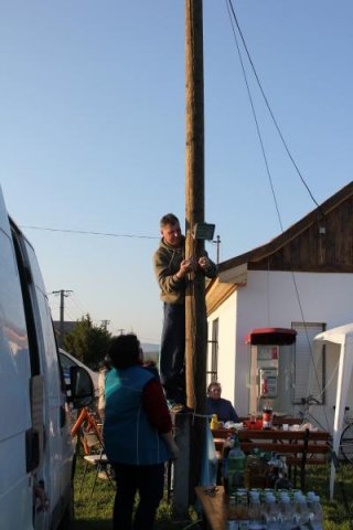 2017 Szent Iván éji tűzgyújtás, Májusfa állítás