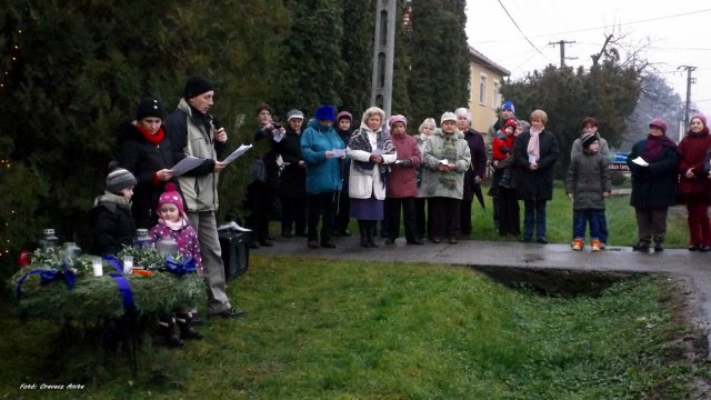 Adventi gyertyák meggyújtása 2015