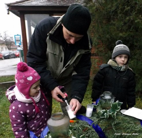 Adventi gyertyák meggyújtása 2015
