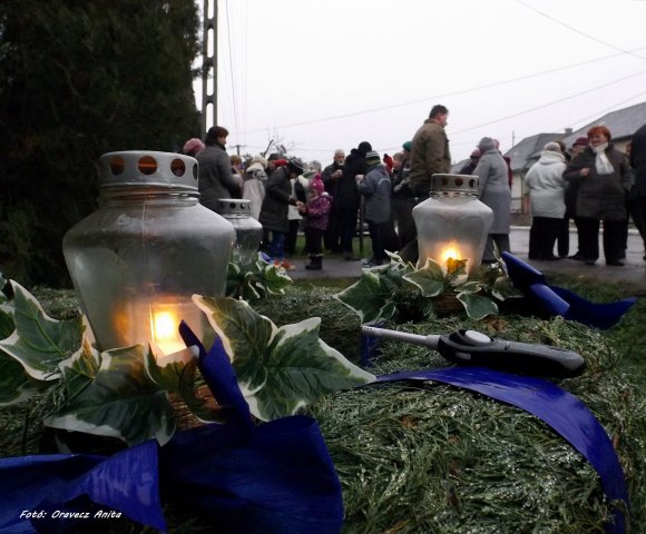 Adventi gyertyák meggyújtása 2015