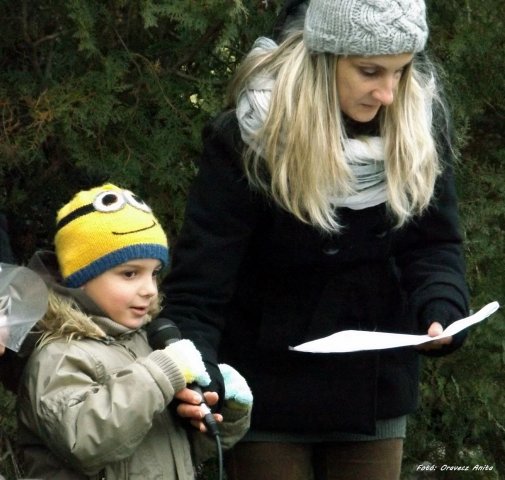 Adventi gyertyák meggyújtása 2015